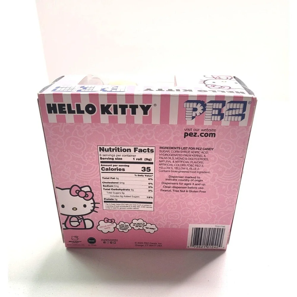 SANRIO Hello Kitty Collectible Pez Dispensers Namaste, Kitty, & Puppy - New!